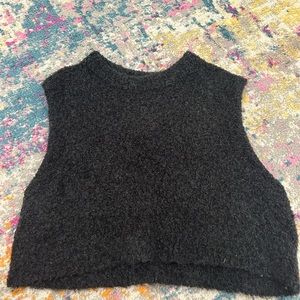 FreePeople black sweater top